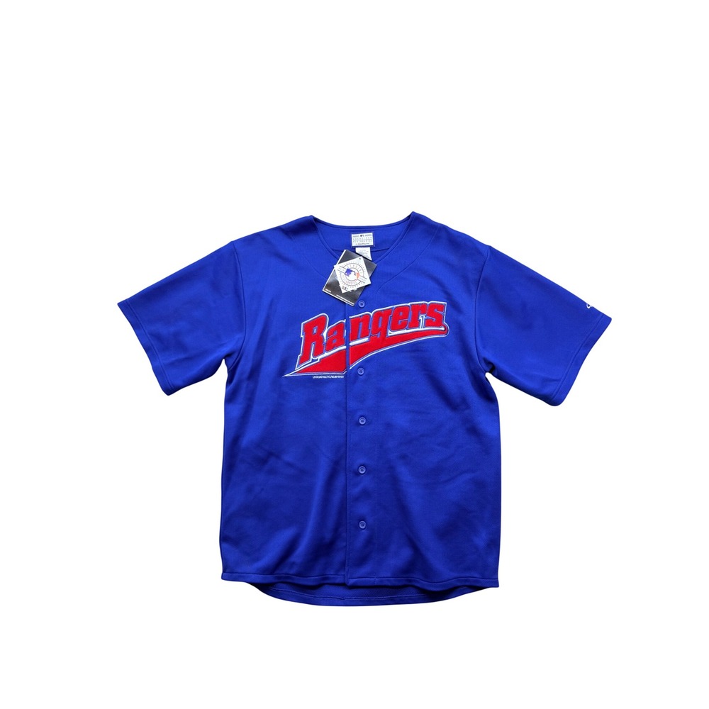 Texas Rangers Juan Gonzalez 19‎ MLB Jersey Blue Mens Medium NWT
